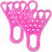 High Elasticity Toe Stretcher for Bunions Correction - 1 Pair Toe Spacers with Bump Massage Points for Women Men (Pink) - Buy Online on GoSupps.com