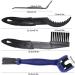 DanziX 4 Pcs Motorcycle Bike Chain Gears Cleaning Brushes with Pry Bar - Maintenance Cleaner Tools for Cycling - Buy Online on GoSupps.com