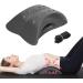 Veneka Lumbar Vertebrae Back Support Pillow - Pain Relief for Lower Back | Traction & Comfort in Black - Shop Internationally! - Buy Online on GoSupps.com