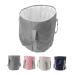 Baignoire De Pied Pliable Baignoire De Pied Pliable Seau De Camping Pliable en Polyester Double Couche avec Sac De Rangement pour L'ext rieur(Gris)