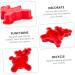 Alipis 6 Pcs Baking Mold Silicone Molds Silicone Chocolate Molds Cake Making Mold Christmas Cake Mold Child - Buy Online on GoSupps.com