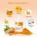 Turmeric Exfoliating Body Wash + Vitamin C Body Lotion for All Skin Types Gentle Cleanser Moisturizing and Cleansing Turmeric Facial Exfoliating Lotion Nourish Skin - Buy Online on GoSupps.com