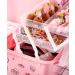 LANPEW Kids Hair Accessories Storage Box Girls Head Box Baby Hairpin Elastic Band Headpiece Hair Clip and Cute Jewelry Box (rose) - Buy Online on GoSupps.com