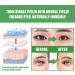 Eyelid Tape 288pcs: Invisible Lift Strips for Droopy & Hooded Eyes | Self-Adhesive, Breathable & Waterproof | Includes Tweezers & Fork XL - Buy Online on GoSupps.com