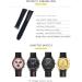 Buy TWRQA Silicone Wrap Bracelet for Omega Speedmaster 007 & Seamaster 300 - 18mm to 22mm - Unisex Black - Buy Online on GoSupps.com