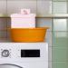 Laundry Powder Tin With Scoop Washing Powder Storage Container Metal Washing Powder Storage Box Container Laundry Room Accessories For Detergent Storage (201611.7cm) Joberio Pink - Buy Online on GoSupps.com