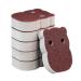 Scrubber Set Emery Sponge Wipe Kitchen Dishwashing Pot Brush Rust Removal Grinding Sponge Block Household Cleaning Brush Pot Supplies Sponge(Brown) A Brown - Buy Online on GoSupps.com