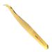 Aura monaco eyelash tweezers alexandra for eyelash extensions volume eyelash extension professional premium lash eyelash tweezers precise tip