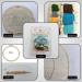 DIY Punch Needle Embroidery Kit: Nordic Plant Leaf Design, Stamped Pattern, Yarn, Instruction, Hoop & Wooden Handle Needle Pen - Starter Craft Kit - Buy Online on GoSupps.com