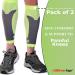 Buy SilverAge Calf Support Compression Sleeve for Men & Women | Relieve Shin Splints Varicose Veins Leg Pain | Stylish & Comfortable for Running Gym | Free 10Ml Oil - Buy Online on GoSupps.com