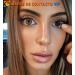 Shop Seville VIP Honey Contact Lenses - Super Natural Design Annual Colored Includes Container & Tweezers - International Shipping - Buy Online on GoSupps.com