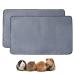 Guinea Pig Cage Liners - Washable Guinea Pig Pee Pads (2 Pack), Waterproof Reusable & Anti Slip Guinea Pig Bedding Fast and Super Absorbent Pee Pad for Small Animals Rabbit Hamster Rat 24" 47"(2pack)