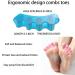 Toe Separator 6 PCS - Bunion Corrector Spacers for Men & Women | Restore Toe Shape - Blue - Buy Online on GoSupps.com