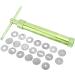 YaeGarden 33Pcs Clay Fondant Extruder Cake Decorating Kit - Sugar Modeling Tool with Clay Gun, Tips, Stylus Dotting Tool, and Modeling Tools - Buy Online on GoSupps.com