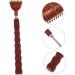 Ultechnovo Adjustable Wooden Back Scratcher & Massager | Travel-Friendly Claw Stick | Ideal for Tickling & Relieving Itches - Buy Internationally - Buy Online on GoSupps.com