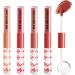 SenhE Lip Gloss PlumperWaterproof Glossier Lip Gloss Double Head Women Lip Makeup Accessories Makeup Mothers Day Gift for Girls and Women - Buy Online on GoSupps.com