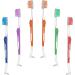 6 Pcs Double Ended Orthodontic Toothbrushes for Braces - Teen & Adult Manual Toothbrushes - Buy Online on GoSupps.com