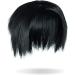 Yamel Hair Toppers for Women - Black Straight Synthetic Wiglets with 2 Clips - Hairpieces for Thinning Hair - Buy Online on GoSupps.com