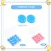 12 Pairs Soft Silicone Earplugs - Pink & Blue Deformable & Comfortable for Sleeping & Swimming - Hygiene Protection - Buy Online on GoSupps.com