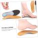 NOLITOY Arch Support Insoles | 3 Pairs Unisex Cushioned Orthotic Pads for Foot Pain Relief | Ideal for Women & Xo Leg Correction - Buy Online on GoSupps.com