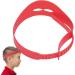 Neckline Shaving Template Hair Trimming Guide Silicone Curved Haircut Band for Haircutting Creating Clean Straight Neck Hairline Fade and Taper Guide for Hair Clippers Red - Buy Online on GoSupps.com