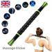 Premium Black Massage Roller & Stick for Sore Muscles Relief | International Shipping - Buy Online on GoSupps.com