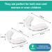 Upgraded Dental Night Guard for Grinding and Clenching Teeth | BPA-Free, 2 Sizes, Pack of 4 | Stop Bruxism in Adults & Kids - Buy Online on GoSupps.com
