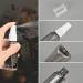 Donubiiu Portable Travel Bottle Set - Mini Shampoo & Conditioner Dispenser (2 in 1 Beige) Ideal Travel Container for Toiletries - Buy Online on GoSupps.com