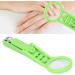 Deluxe Nail Clipper with Magnifier Stainless Steel Adjustable Fingernail Toenails Cutter with Magnifying Glass for Elderly Children(green) - Buy Online on GoSupps.com