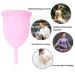 3 Colors Menstrual Cup - Foldable Reusable Medical Silicone for Women's Hygiene & Comfort - Buy Online on GoSupps.com