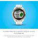 Garmin Approach S40 GPS Golf Smartwatch | Stylish & Lightweight Design | Touchscreen Display | White/Light Gold - Buy Online on GoSupps.com