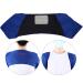 Shoulder Heating Pillow Massager | Heated Wrap Trousers | Vibration Massage for Pain Relief | Adjustable Elastic Cushion in Blue - Buy Online on GoSupps.com