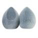 Grima's professional teardrop sponge tear shape 6x5 cm for large and small areas and all types of make-up latex-free washable reusable Teardrop sponge 1 St.