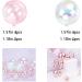Bubble Balls Cupcake Toppers Set - 16Pcs Pink Cake Insert Toppers for Wedding, Anniversary, Mother's Day, Birthday Party Decorations - Buy Online on GoSupps.com