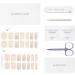 Danni & Toni Half Hardened Gel Nail Foils - Radiant Technicolor Sequin Glossy Nail Set | Self-Adhesive UV Gel Nail Wraps (28 Stickers) - Buy Online on GoSupps.com