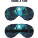 Water Moon Cave Unisex Adjustable Blackout Sleep Mask | Perfect for Travel Yoga & Naps - International Shipping Available - Buy Online on GoSupps.com