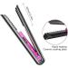 Shop Cordless 2-in-1 Hair Straightener & Curler - Portable USB Rechargeable Ceramic Flat Iron for Travel - Black - Buy Online on GoSupps.com