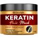 GRACELIGHT Keratin Hair Mask - Moisturizing Anti Frizz Hair Mask - Effective Keratin Complex with Vitamin E - Aloe Vera - Avocado Oil - Made in USA - Keratin Hair Mask Deep Conditioner