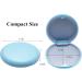 EvaGO Light Blue Retainer Case | Orthodontic Braces Box for Easy Storage & Travel - Durable & Stylish - Buy Online on GoSupps.com