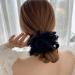 Ryaupy 2 Pieces Silk Hair Scrunchies Elastic Hair Scrunchies Satin Scrunchies Elastic Hair Bands Hair Ties Elastic Ropes for Girls of All Ages - Buy Online on GoSupps.com