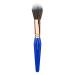 Bdellium Tools Golden Triangle 985 Duo Fibre Powder Makeup Brush - Vegan Soft Synthetic Fiber for Lightweight Application - Blue 1pc - Buy Online on GoSupps.com