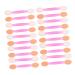 CANIGHT 80pcs Eye Shadow Sponge Eyeshadow Sponge Brush Plastic Makeup Brush Non Latex