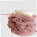 Healeved Bath Scrubber - Pink Handle Bath Brush Shower Sponge - Buy Online on GoSupps.com