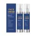 YOENBG 6 in 1 Face Moisturizer for Men: Anti-aging and Anti-Wrinkle Cream Under-Eye Bags Treatment Aftershave Lotion Natural Moisturizer Organic Face & Neck Firming Cream. (2)
