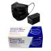 50PCS- Adult Men and women comfortable Disposable facemask black