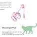Adjustable Cat Dishes & Carriers | 1.2m Leash for Cats Small Dogs & Rabbits - Soft & Lightweight - Buy Online on GoSupps.com