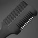 Ainkou Razor Comb Hair Thinner Comb Hair Trimmer Hair Styling Razor Comb Hair Cutter Razor Comb Cutting Scissors Double Sided Tool for Salon Home Hair Cutting Styling (Black) - Buy Online on GoSupps.com