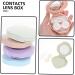 Lurrose 4 Series Colored Contact Lens Care Box - Portable Reusable Container Kit & Travel Glasses Case - Buy Online on GoSupps.com