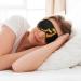 Giraffe Print Unisex Eye Mask | Soft Travel Comfort Shade for Yoga & Shift Work - Buy Online on GoSupps.com