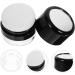 Healeved Powder Holders Mini Containers with Lids Empty Powder Jar Body Butter Jars Loose Powder Container Small Jar Plastic Jars Sample Jars Cosmetic Sample Containers Small Powder Jar - Buy Online on GoSupps.com
